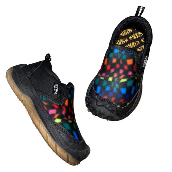 Keen Kids Speed Hound Slip-on Shoes Rainbow Colorful - Picture 1 of 9